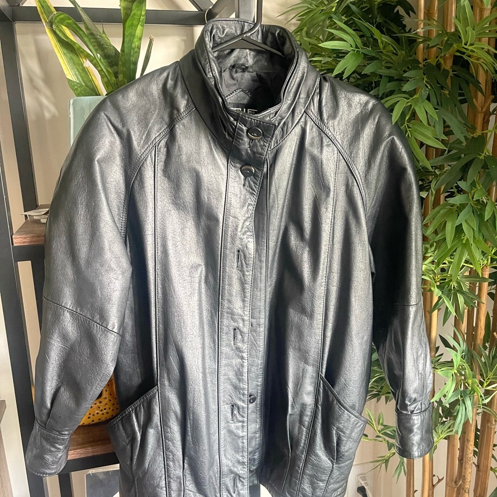 Authentic made in Korea leather jacket
